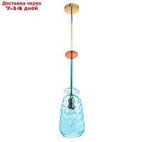 Светильник "Джеффи" LED 10Вт голубой 15х15х75 см