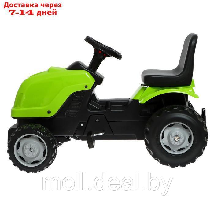 Трактор на педалях зеленый с прицепом 01-011 - фото 3 - id-p214901322