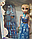 Детский набор кукол Frozen Анна Эльза Олаф 659-Q1, герои мультфильма холодное сердце, игра для девочек, фото 3