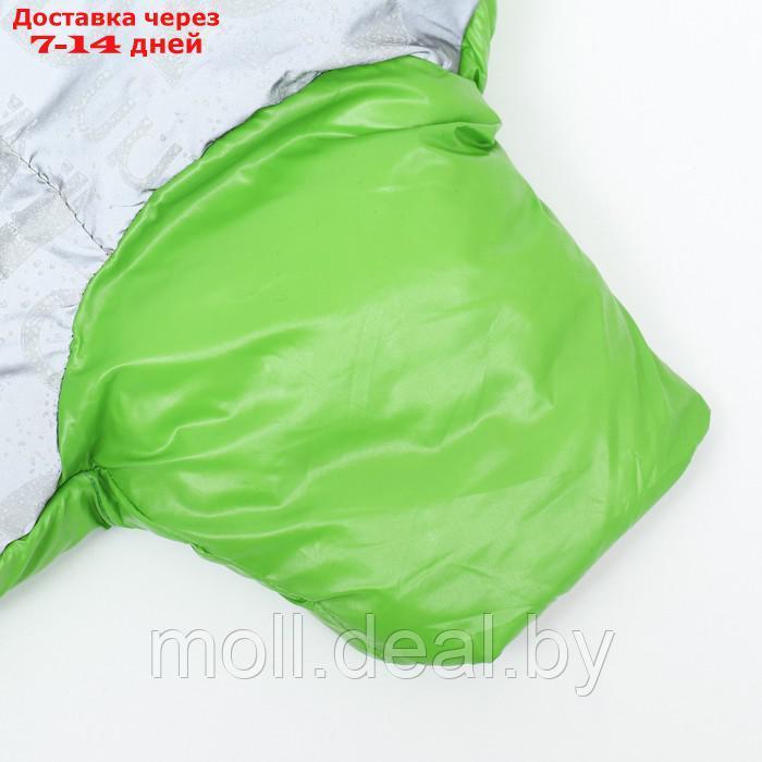 Комбинезон "Ультра" светоотражающий, размер 10 (ДС 21 см, ОГ 34 см, ОШ 24 см), зелёный - фото 10 - id-p214898351