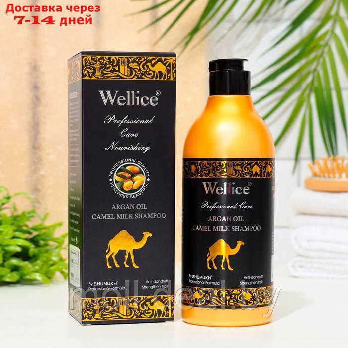 Профессиональный шампунь с молоком верблюда и аргановым маслом, 520 мл - фото 1 - id-p214899366