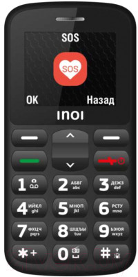 Мобильный телефон Inoi 107B (бабушкофон с кнопкой SOS) - фото 1 - id-p214931237