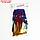 Празднечный занавес "Дождик" размер 200х100, цвет радужный, фото 2