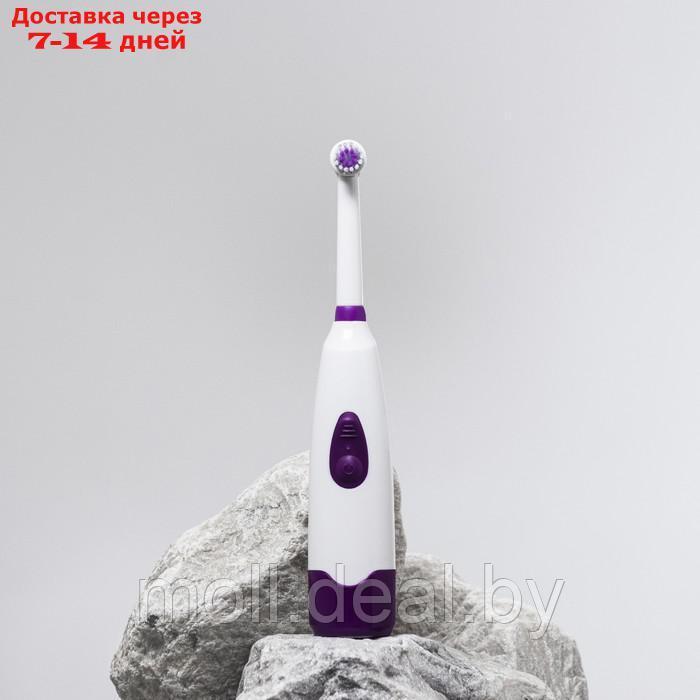 Электрическая зубная щётка LP-001, 3 насадки, от 2xАА (не в комплекте), МИКС - фото 3 - id-p214899463