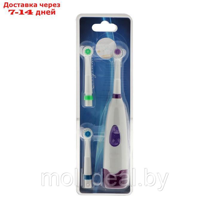 Электрическая зубная щётка LP-001, 3 насадки, от 2xАА (не в комплекте), МИКС - фото 10 - id-p214899463