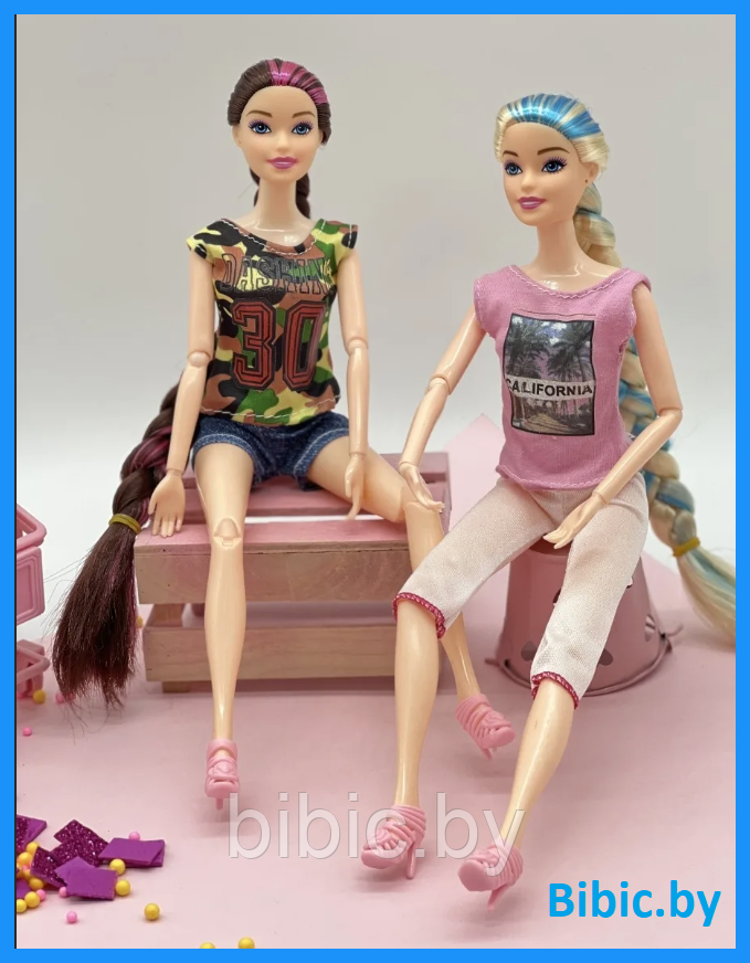 Детский набор кукол Барби 1829, Barbie Beautyful Girl, игровой набор куколок для девочек с аксессуарами