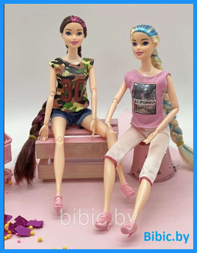 Детский набор кукол Барби 1829, Barbie Beautyful Girl, игровой набор куколок для девочек с аксессуарами - фото 1 - id-p214931310