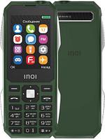 Мобильный телефон INOI 244Z армейский (без Bluetooth, камеры, диктофона + большая батарея) Хаки