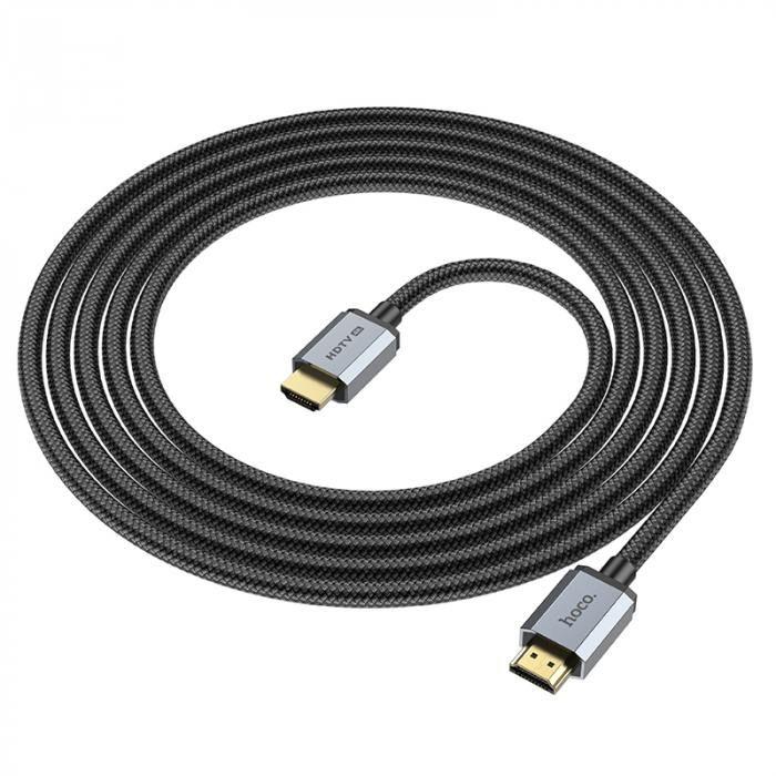 Адаптер US03 HDMI 2.0 Male to Male 4K HD data cable(L=1M) черный - фото 1 - id-p214931412