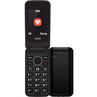 Мобильный телефон INOI 247B с док-станцией Черный