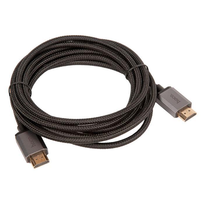 Адаптер US03 HDMI 2.0 Male to Male 4K HD data cable(L=3M)черный - фото 1 - id-p214931430