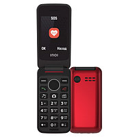 Мобильный телефон INOI 247B с док-станцией Красный