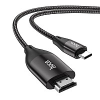 Адаптер UA16 Type-C to HDTV HD on-screen cable черный