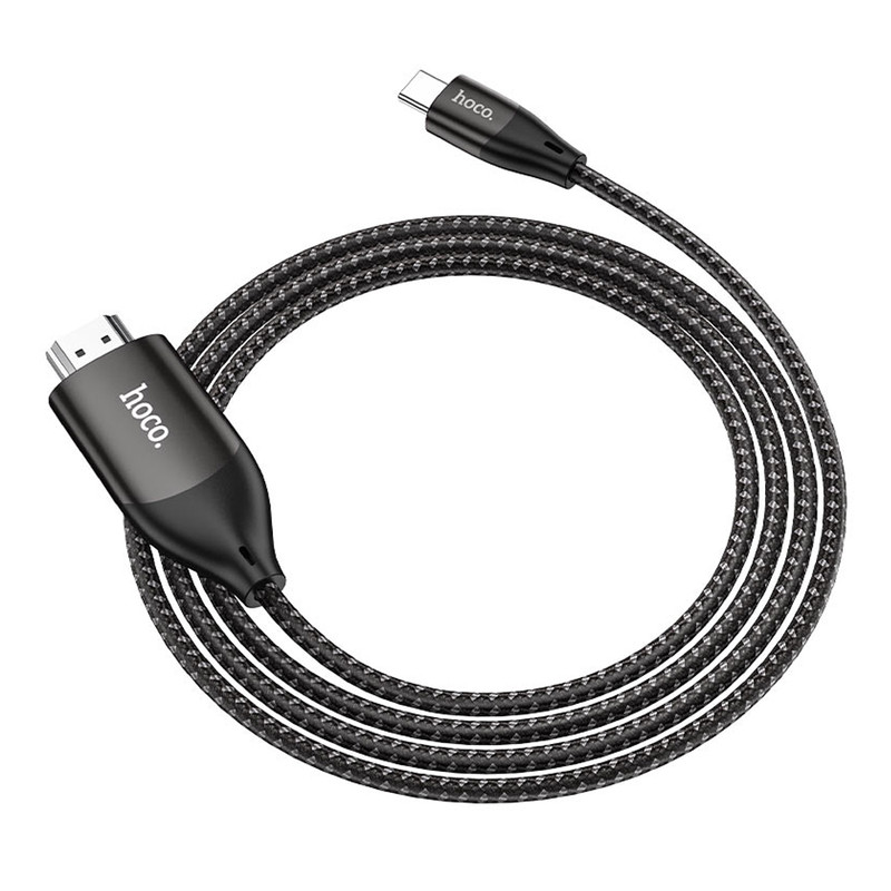 Адаптер UA16 Type-C to HDTV HD on-screen cable черный - фото 2 - id-p214931879