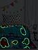 Постельное белье 1,5-спальное детское подростковое комплект для подростков космос Амонг Ас Among Us светящееся, фото 4