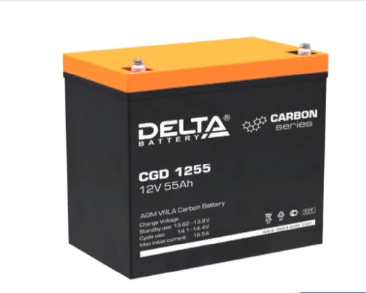 Аккумуляторная батарея Delta CGD 1255 12V/55Ah - фото 1 - id-p214932430