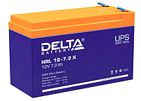 Аккумуляторная батарея Delta HRL 12-7.2 Х 12V/7.2Ah