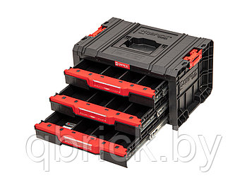 Ящик для инструментов Qbrick System PRO Drawer 3 Toolbox Basic 2.0, черный