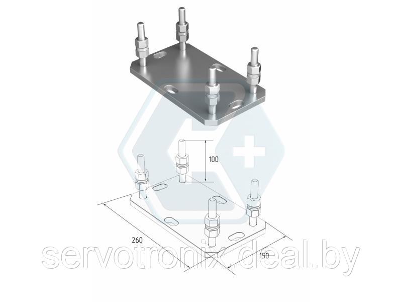 Подставка для роликовой опоры Alutech SGN.02 (большая) - фото 1 - id-p214933550