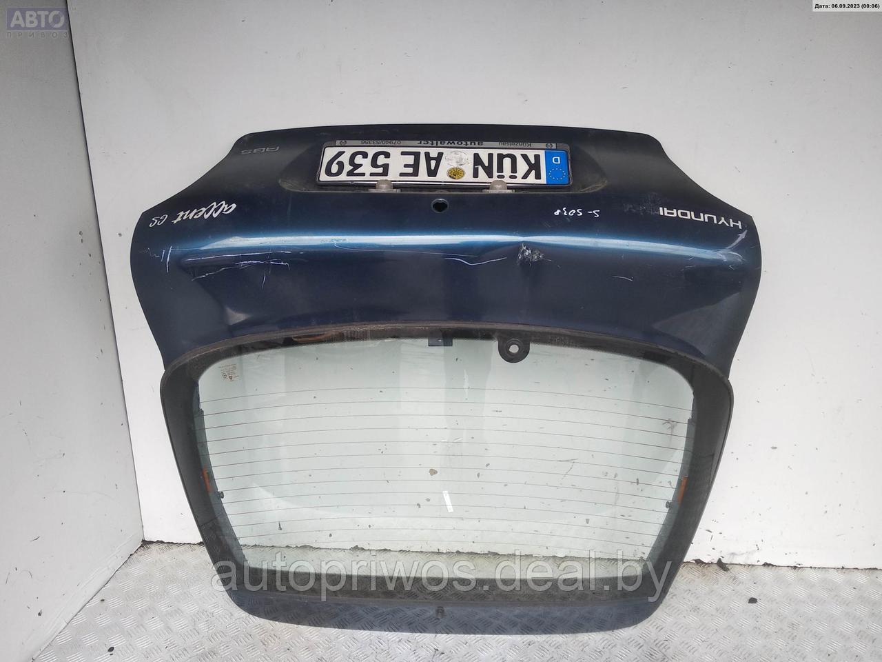 Крышка багажника (дверь задняя) Hyundai Accent (1994-1999) - фото 1 - id-p214935245