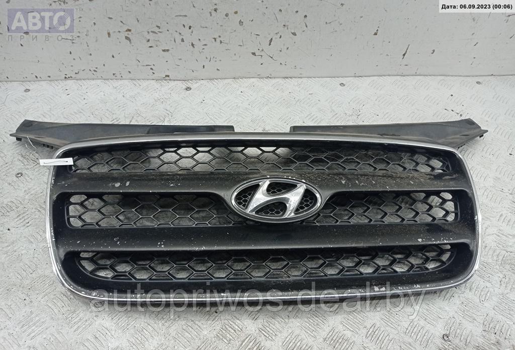 Решетка радиатора Hyundai Santa Fe (2006-2012) - фото 1 - id-p214935465