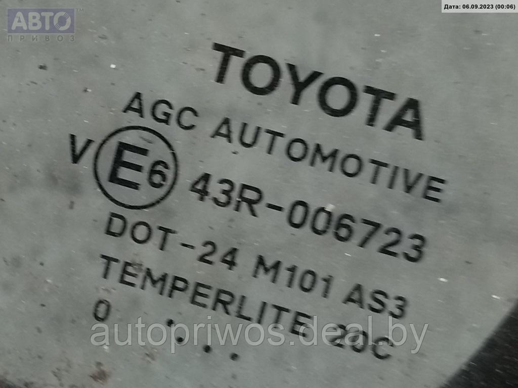 Стекло форточки двери задней левой Toyota Avensis (c 2008) - фото 2 - id-p214938216