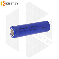 Аккумулятор li-ion SUPEREX 18650 flathead 3200 mAh без защиты плоский контакт