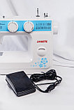 Бытовая швейная машина JANETE 989 (голубая), фото 7