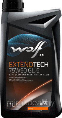 Трансмиссионное масло WOLF ExtendTech 75W90 GL 5 / 2209/1 - фото 1 - id-p214942022
