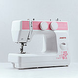 Бытовая швейная машина JANETE 989 (розовая), фото 5