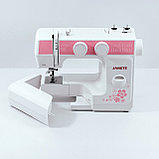 Бытовая швейная машина JANETE 989 (розовая), фото 6