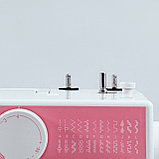 Бытовая швейная машина JANETE 989 (розовая), фото 8