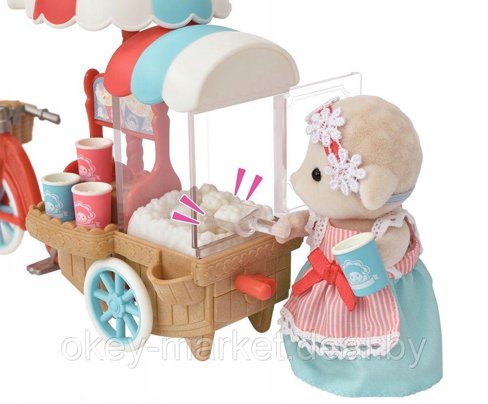 Игровой набор Sylvanian Families Трехколесный велосипед с попкорном 5653 - фото 4 - id-p65217352