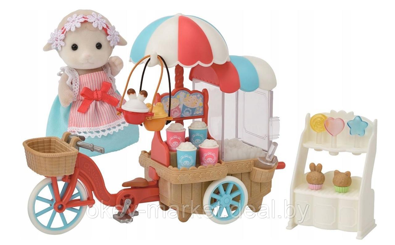 Игровой набор Sylvanian Families Трехколесный велосипед с попкорном 5653 - фото 9 - id-p65217352