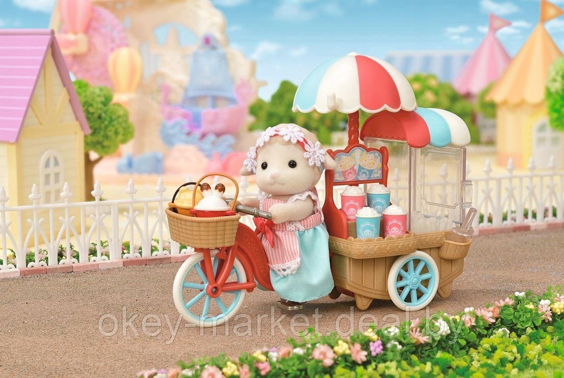 Игровой набор Sylvanian Families Трехколесный велосипед с попкорном 5653 - фото 8 - id-p65217352