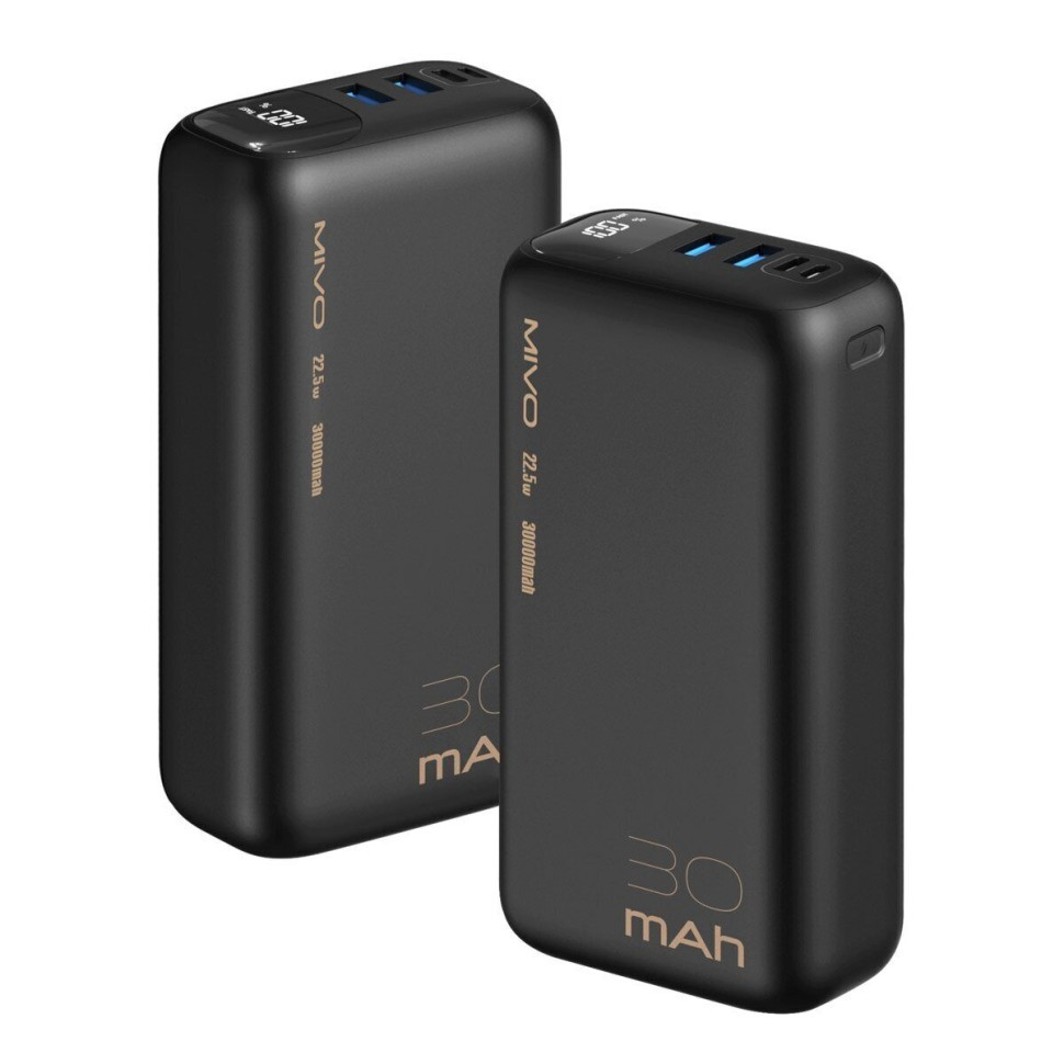 Беспроводное зарядное устройство Mivo MB-308Q 30000 mAh - фото 4 - id-p214945818