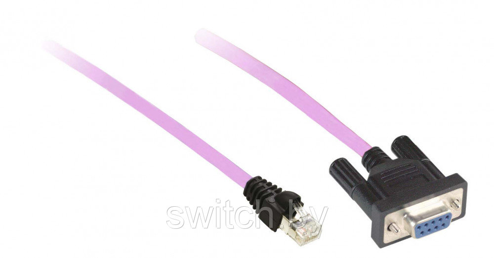 TCSCCN4F3M05T CANOPEN CABLE, 0,5M, SUB-D 9 FEMALE/RJ45 - фото 3 - id-p214945048