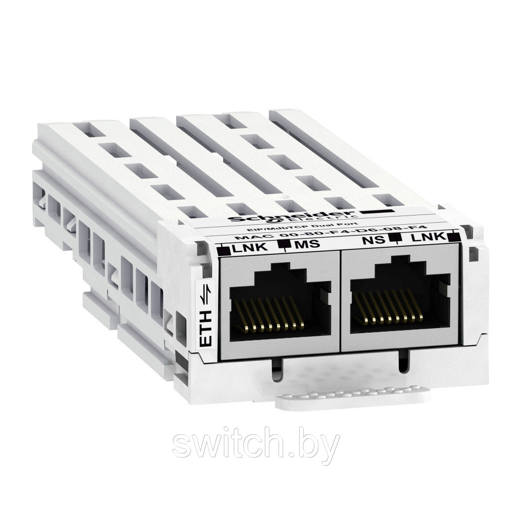 VW3A3720 Коммуникационная модуль Ethernet/IP, Modbus TCP - фото 1 - id-p214945161