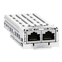 VW3A3721 Коммуникационная модуль Ethernet/IP, Modbus TCP + MD Link