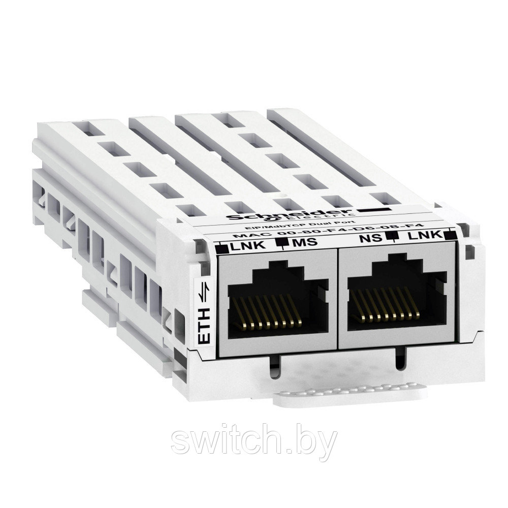 VW3A3721 Коммуникационная модуль Ethernet/IP, Modbus TCP + MD Link - фото 2 - id-p214945419