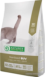 Сухой корм для кошек Nature's Protection Sterilised 7 кг