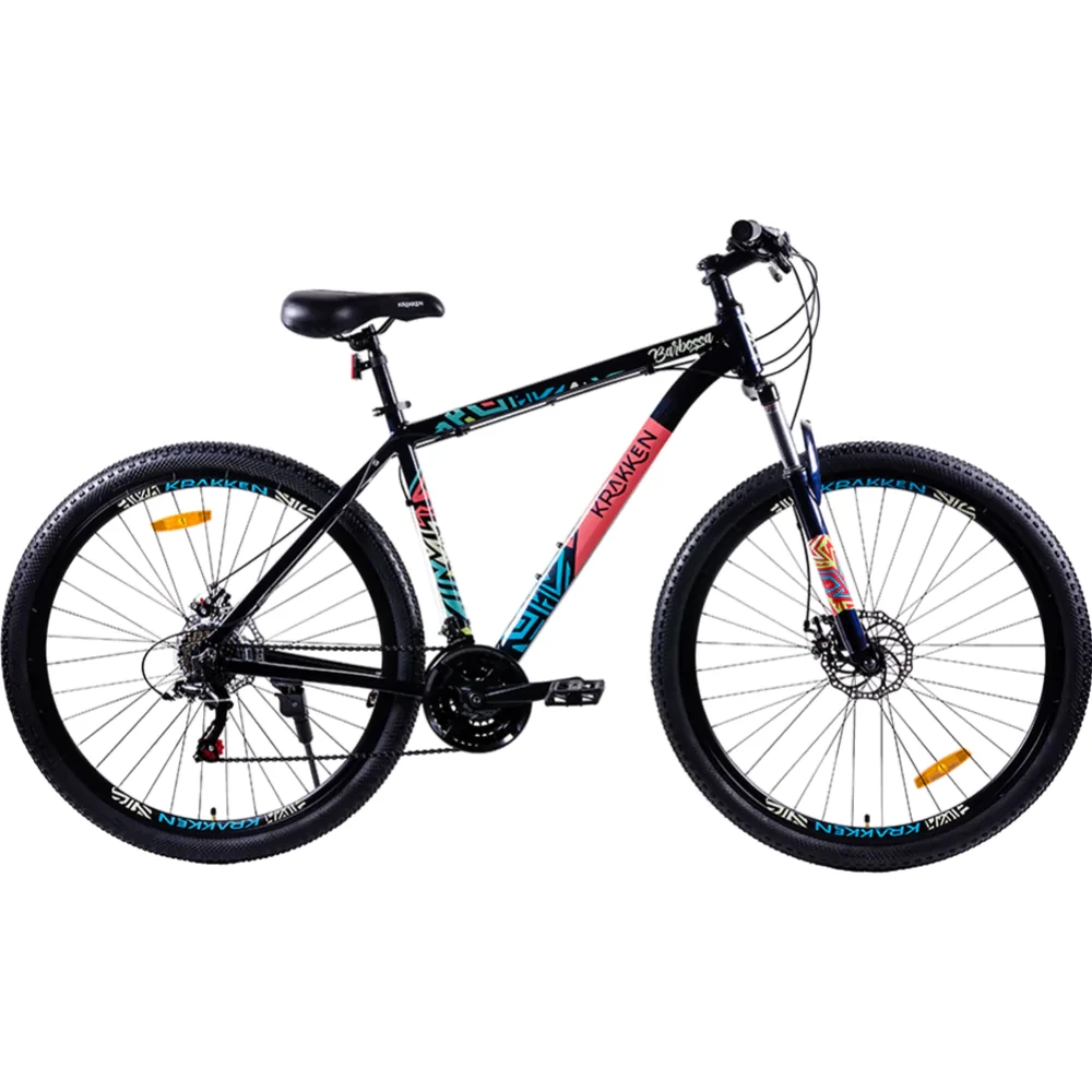 Велосипед Krakken Barbossa 29 р.18 2023 (черный/синий)