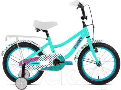 Детский велосипед Forward Funky 14 2023 (бирюзовый)
