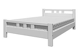 Кровать Вероника 2 160  с основанием массив фабрика Браво  - 4 варианта цвета