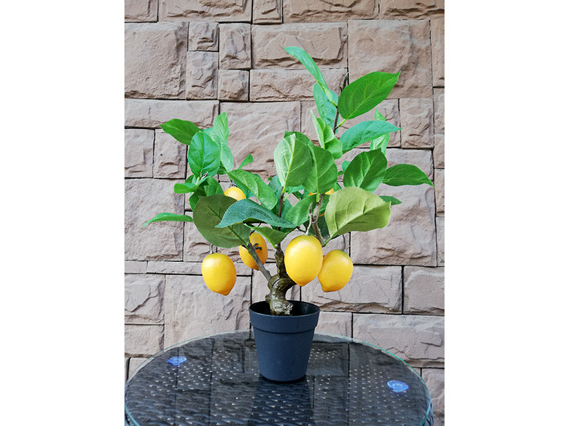 Лимонное дерево искусственное 55 - фото 1 - id-p210503218
