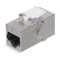 Проходной адаптер RJ45-RJ45 Cabeus CA-8p8c-C6a-SH кат.6а