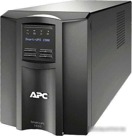 Источник бесперебойного питания APC Smart-UPS 1500VA LCD 230V (SMT1500I) - фото 1 - id-p214959272