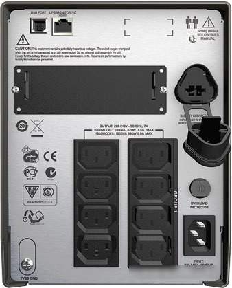 Источник бесперебойного питания APC Smart-UPS 1500VA LCD 230V (SMT1500I) - фото 2 - id-p214959272