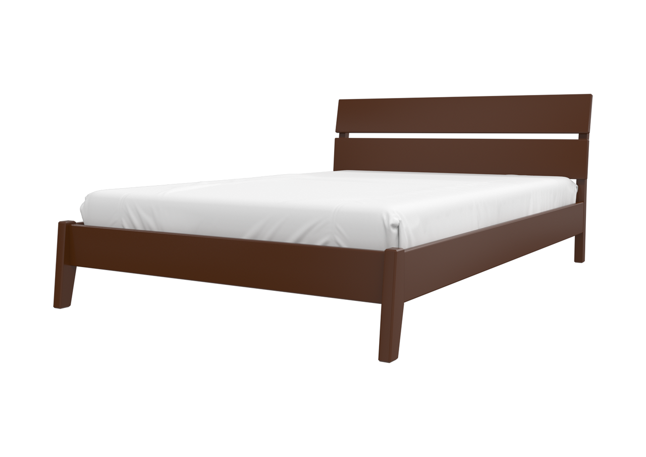 Кровать Дана 160 с основанием массив фабрика Браво - варианты цвета - фото 3 - id-p214963818