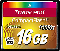 Карта памяти Transcend 1000x CompactFlash Ultimate 16GB (TS16GCF1000)